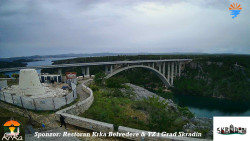 Skradin, řeka Krka, most A1