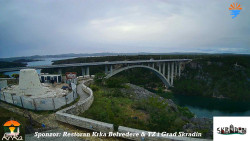 Skradin, řeka Krka, most A1