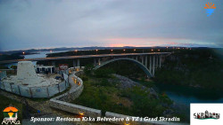 Skradin, řeka Krka, most A1