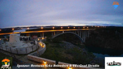 Skradin, řeka Krka, most A1