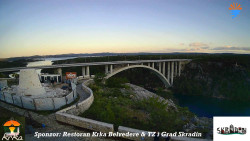 Skradin, řeka Krka, most A1