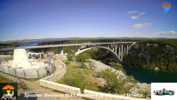 Skradin, řeka Krka, most A1