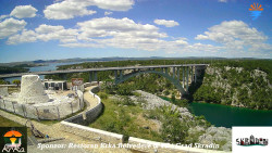 Skradin, řeka Krka, most A1