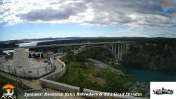Skradin, řeka Krka, most A1