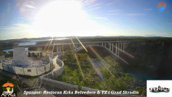 Skradin, řeka Krka, most A1