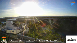Skradin, řeka Krka, most A1