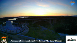 Skradin, řeka Krka, most A1