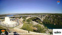 Skradin, řeka Krka, most A1