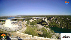 Skradin, řeka Krka, most A1