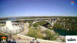 Skradin, řeka Krka, most A1