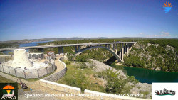 Skradin, řeka Krka, most A1
