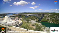 Skradin, řeka Krka, most A1
