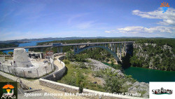Skradin, řeka Krka, most A1