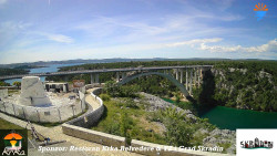 Skradin, řeka Krka, most A1