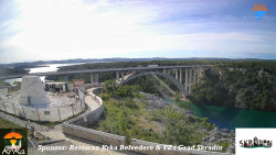 Skradin, řeka Krka, most A1