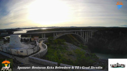 Skradin, řeka Krka, most A1