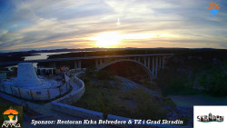Skradin, řeka Krka, most A1