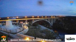 Skradin, řeka Krka, most A1