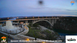 Skradin, řeka Krka, most A1