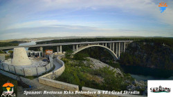 Skradin, řeka Krka, most A1