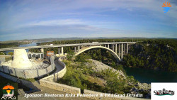 Skradin, řeka Krka, most A1