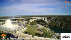 Skradin, řeka Krka, most A1