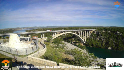 Skradin, řeka Krka, most A1