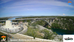 Skradin, řeka Krka, most A1