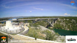 Skradin, řeka Krka, most A1