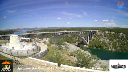 Skradin, řeka Krka, most A1