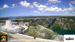 Skradin, řeka Krka, most A1