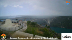 Skradin, řeka Krka, most A1