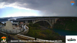 Skradin, řeka Krka, most A1