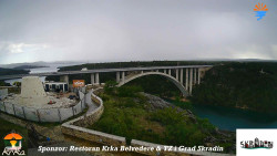 Skradin, řeka Krka, most A1
