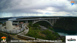 Skradin, řeka Krka, most A1
