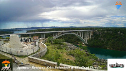 Skradin, řeka Krka, most A1