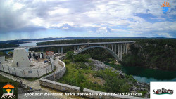 Skradin, řeka Krka, most A1