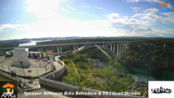 Skradin, řeka Krka, most A1