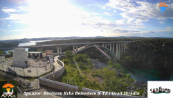 Skradin, řeka Krka, most A1