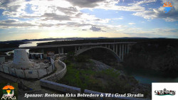 Skradin, řeka Krka, most A1