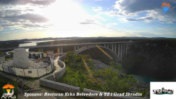 Skradin, řeka Krka, most A1