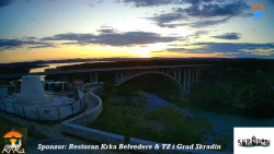 Skradin, řeka Krka, most A1