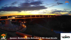 Skradin, řeka Krka, most A1