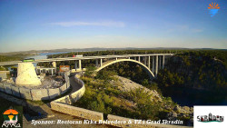 Skradin, řeka Krka, most A1