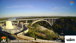 Skradin, řeka Krka, most A1