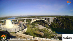 Skradin, řeka Krka, most A1