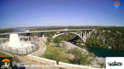 Skradin, řeka Krka, most A1