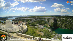 Skradin, řeka Krka, most A1