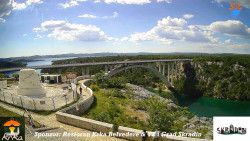 Skradin, řeka Krka, most A1