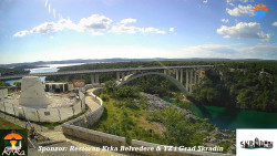 Skradin, řeka Krka, most A1